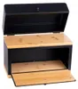 Czarny chlebak Pojemnik na chleb Chlebak czarna 38x28x18 cm Podgląd zdjęcia produktu 6