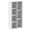 vidaXL Bibliothèque blanche 50x25x105 cm bois composite Voir les images du produit 1