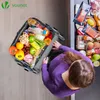 VOUNOT® Aluminium Einkaufstrolley Treppensteiger, Trolly Produktbild-Vorschau 4