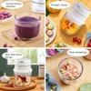 Elektrický drtič kuchyně, mini multi drtič česneku kráječ Náhled obrázku produktu 6