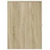 vidaXL Badschrank Schmal mit Rollen Sonoma-Eiche Produktbild-Vorschau 5