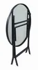 VCM Gartentisch rund Ø 70 cm, Metall Tisch mit Glasplatte, Produktbild-Vorschau 3
