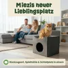 Katzenhöhle Katzenhaus Katzenbett zooprinz Leo | Plüsch | Produktbild-Vorschau 4