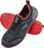 Schnürlose Schuhe, 3D-Gestrichen, Schwarz-Rot, S1P Src, Produktbild-Vorschau 3