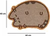 Pusheen - Zerbino a forma di gatto (40 x 60 cm) Anteprima dell’immagine prodotto 13