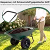Dvojkolesové vozíky COSTWAY 78 l, nosnosť 100 kg, s Náhľad obrázku produktu 7