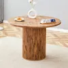 STILVORA Eettafel, rond, diameter 100 cm, geschikt voor 4-6 Productafbeelding-voorbeeld 2
