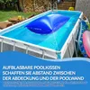 Poolmatte, 0,3mm dick, rund, aufblasbar, kältebeständig, Produktbild-Vorschau 2