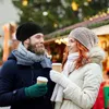 Mütze Damen Beanie Wintermütze Grau, Strickmütze,warm Produktbild-Vorschau 5