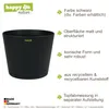 Kunststoff Blumentopf Florenz schwarz Ø 28,0 cm Höhe 24,5 Produktbild-Vorschau 3
