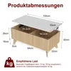Stolik kawowy INONEFT z regulowaną wysokością blatu, Podgląd zdjęcia produktu 6