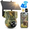 Kamera solarowa 4G LTE, 2K, 360° PTZ, z transmisją na Podgląd zdjęcia produktu 1