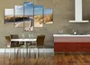 Visario Leinwandbild Strandgang 200x100 cm – 5-teilig, Bild Produktbild-Vorschau 3