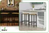 BEGRYF Barhocker 2er Set 65 cm Eichefarben 40x30 cm, Produktbild-Vorschau 4