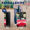 MuchoWow® Koffer Handgepäck Trolley Rollkoffer Kleine Produktbild-Vorschau 5