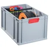 allit Transportbehälter ProfiPlus EuroBox 622, grau/rot Produktbild-Vorschau 13