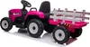 Elektrotraktor - rosa - mit Anhänger Produktbild-Vorschau 5