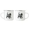 Katzen Mama Emaille-Tasse Katzenbesitzer Katzenmama Produktbild-Vorschau 3