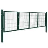 vidaXL Gartentor mit Pfosten 350x100 cm Stahl Grün Produktbild-Vorschau 8