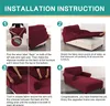 Chaiselongue Bezug Stretch Chaiselongue Schonbezug für Produktbild-Vorschau 4