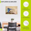 ARTland Wandbild Alu für Innen & Outdoor Eisvogel II Größe: Produktbild-Vorschau 4
