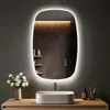 S'AFIELINA 80×50 cm specchio da parete LED - specchio da Anteprima dell’immagine prodotto 1