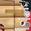 KOTARBAU® Kistenband 250 x 50 mm 10 St. Scharnier Gerollte Produktbild-Vorschau 7