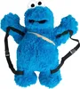 Sesamstraße Krümelmonster 3D Plüsch Rucksack 58 cm mit Produktbild-Vorschau 1