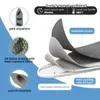 Diagram illustrating the layers and features of an ironing board. Produktbild-Vorschau