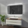Badspiegel mit LED Beleuchtung und Touch-Schalter - Houston Produktbild-Vorschau 3