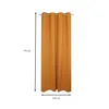 Verdunkelungsvorhang Ösen 140 x 175 cm Orange Vorhang Produktbild-Vorschau 2