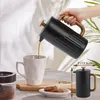 Edelstahl French Press mit Holzgriff – 1L Kaffeedrücker mit Produktbild-Vorschau 3