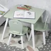 KESPER® Kindertisch mit 2 Stühlen mint – Kinder-Sitzgruppe Produktbild-Vorschau 3