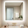 WISFOR LED Badspiegel mit Beleuchtung 80x80cm, Spiegel mit Produktbild-Vorschau 1