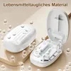 Pillenteiler 1/2 & 1/4, kompakter Tablettenteiler mit Produktbild-Vorschau 4