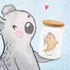 Mr. & Mrs. Panda behälter Sternzeichen Wassermann - Weiß - Produktbild-Vorschau 2