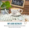 Keramik Spardose Kaffee Kasse in Tassenform, weiss, 14 cm Produktbild-Vorschau 5