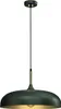 Lincoln Vert/Or Suspension 1Xe27 45Cm Plafonnier Lampe à Voir les images du produit 1