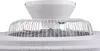 LED Ventilateur de plafond VISBY Chrome/Blanc Ø59cm - Voir les images du produit 6