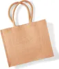 Westford Mill W407 | Classic Jute Shopper 42 x 33 x 19 cm - Anteprima dell’immagine prodotto 1