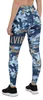 DECALVIBES Damen Leggings Basic Urban Side Blue Camouflage Produktbild-Vorschau 7