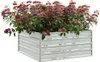 vidaXL Zahradní zvýšený záhon 100x100x45 cm Pozinkovaná Náhled obrázku produktu 3
