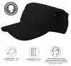 styleBREAKER Uni Military Cap aus Baumwoll-Canvas | Army Produktbild-Vorschau 5