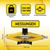 Dunlop 41790 Scherenwagenheber 1500 kg | Kfz-Wagenheber mit Produktbild-Vorschau 2