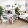 Arbre à chat LILOU 165 cm - gris Voir les images du produit 9