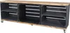 Edler TV Schrank aus Holz mit 5 Fächern, 150x53x30cm Produktbild-Vorschau 1