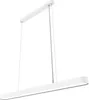 A white pendant light fixture hanging from thin wires against a white background. Podgląd zdjęcia produktu