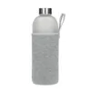 Glasflasche mit Hülle "Iced" Wasserflasche Getränkeflasche Produktbild-Vorschau 6