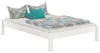 Bettgestell Kiefer weiß Einzelbett 120x200 Massivholzbett Produktbild-Vorschau 2