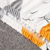 Klubová židle kryt, Stretch Elastan odnímatelné geometrický Náhled obrázku produktu 12